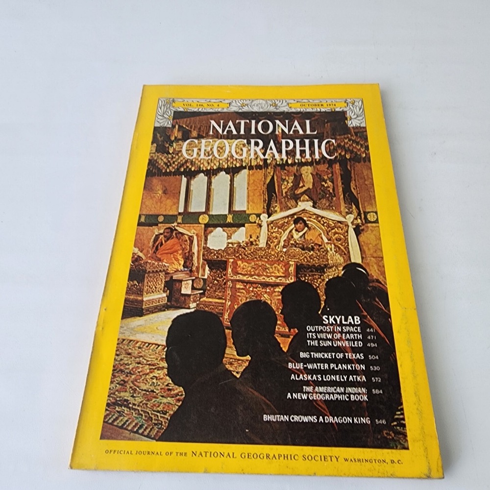 National‎ Geographic Magazine October 1974 No Insert